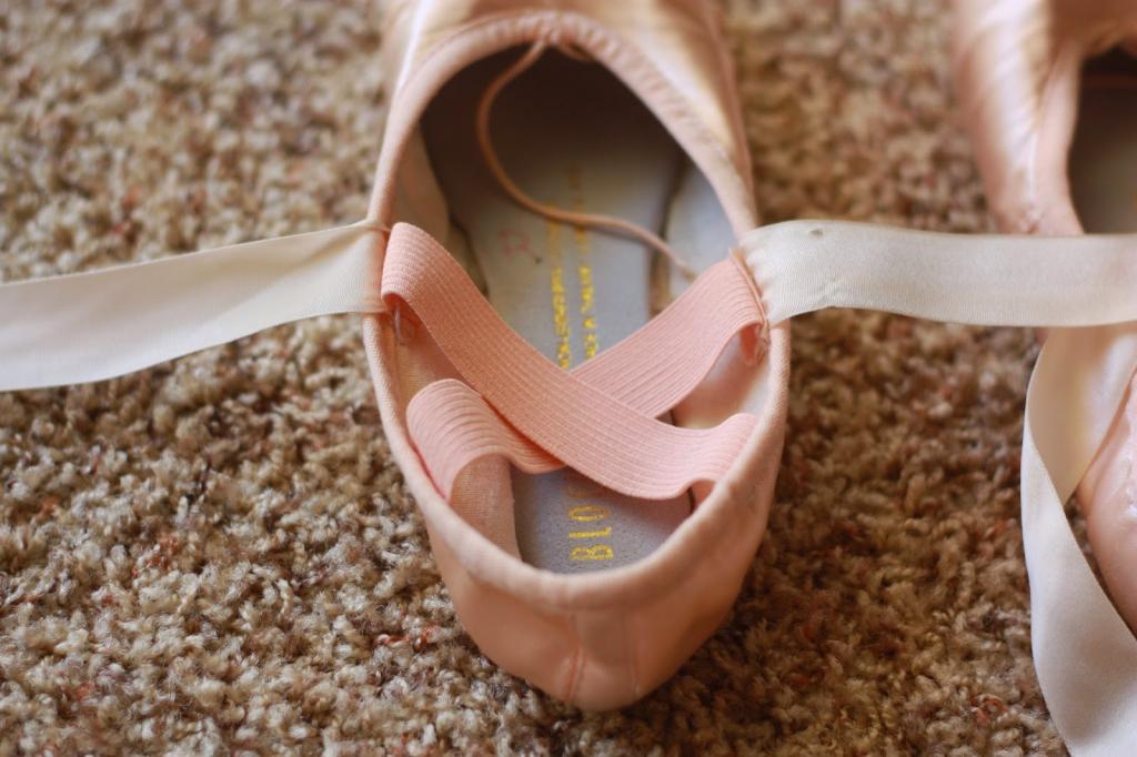 How To Sew Pointe Shoes 2