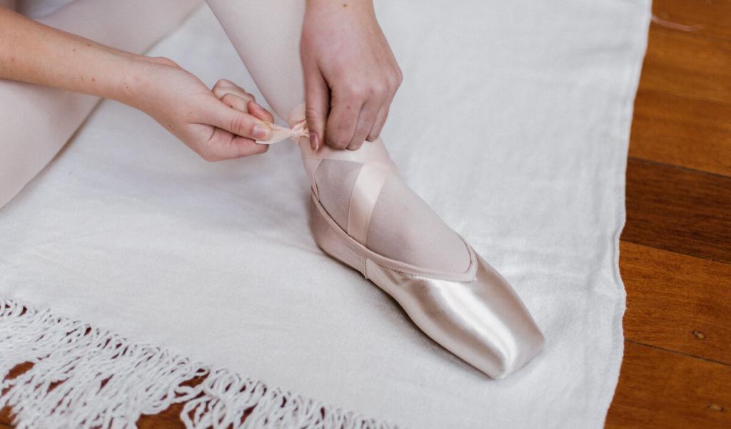 How To Sew Pointe Shoes