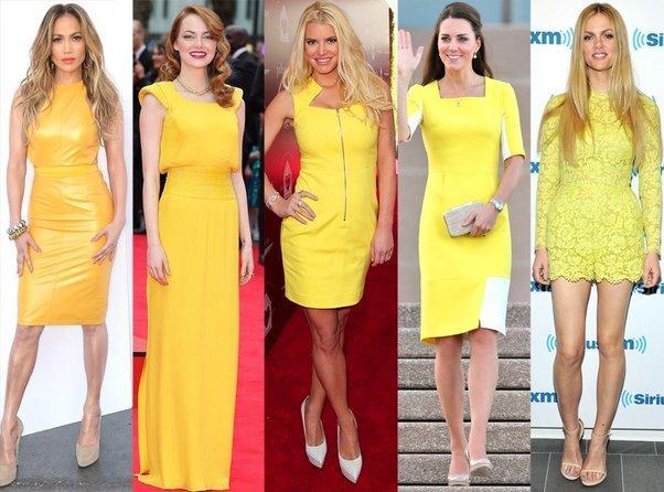 What Color Shoes For Yellow Dress 2