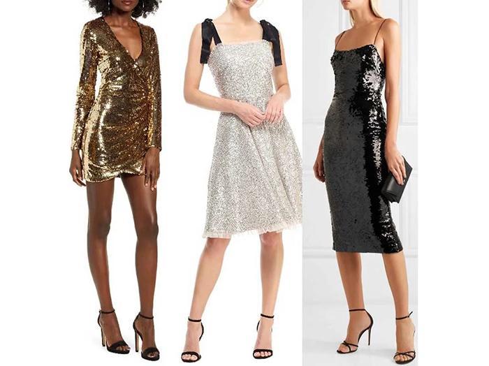 What Shoes To Wear With Black Sequin Dress