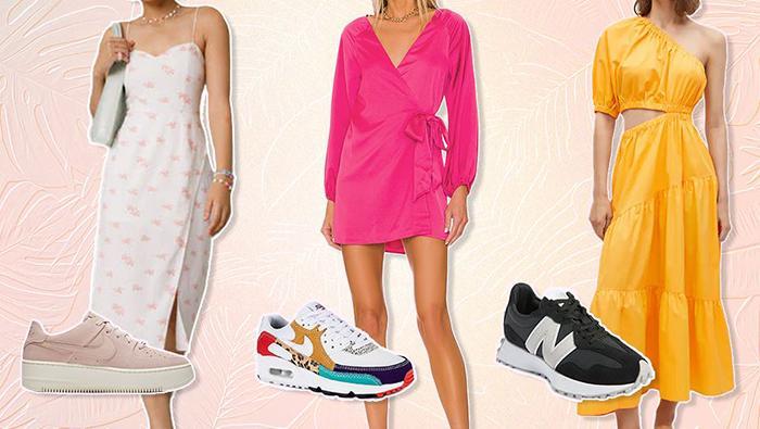 Cocktail Dress And Sneakers (2)