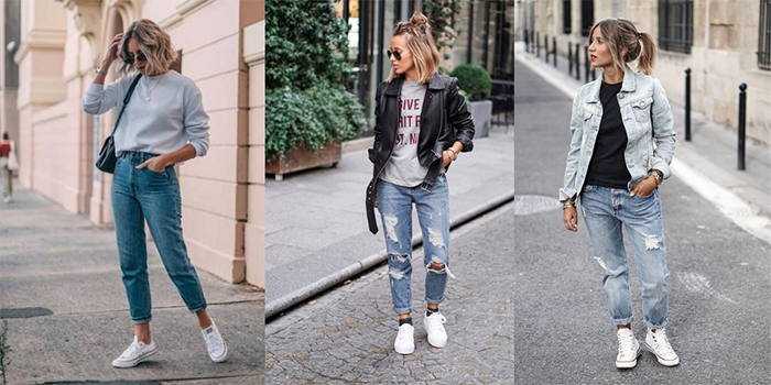 What Shoes To Wear With Boyfriend Jeans-2